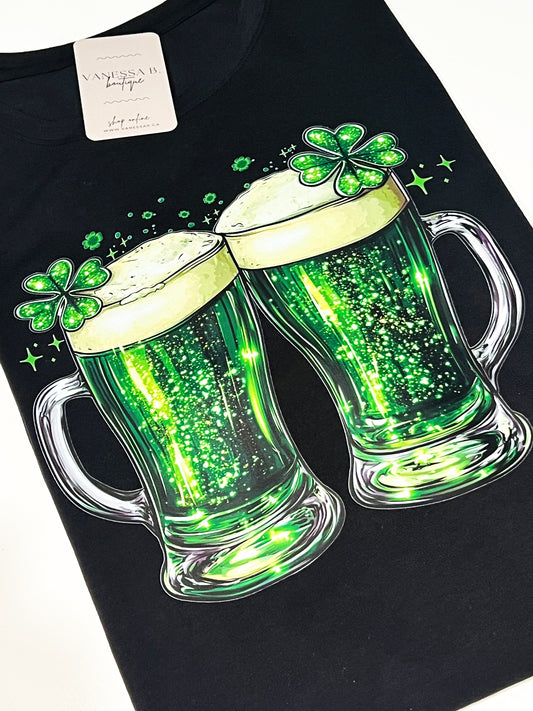 Faux Sparkly Beer