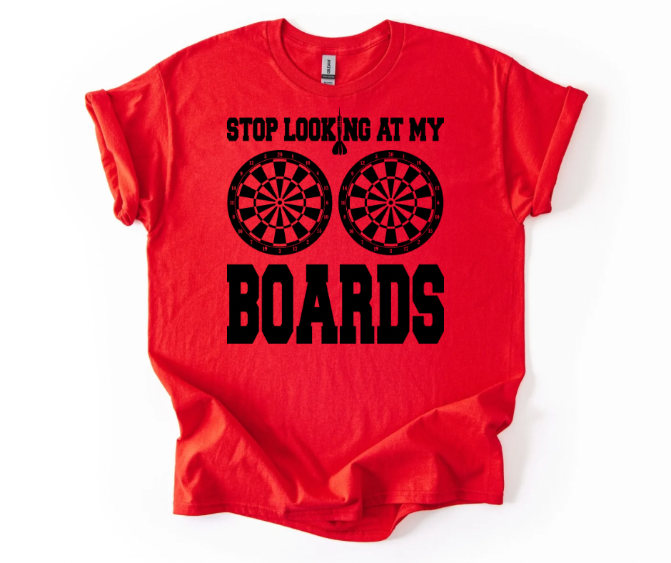 Stop looking at my boards
