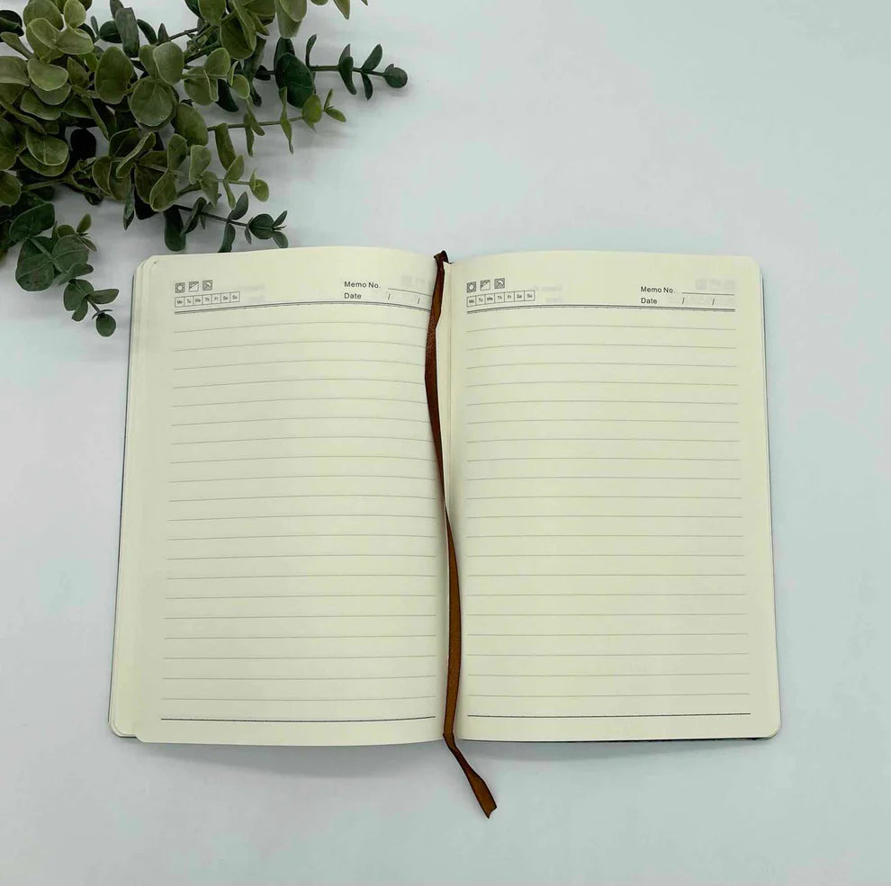 Light Pink Leatherette Soft Cover Notebook