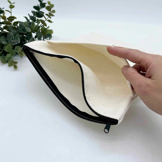 Personalized Linen Book Sleeve
