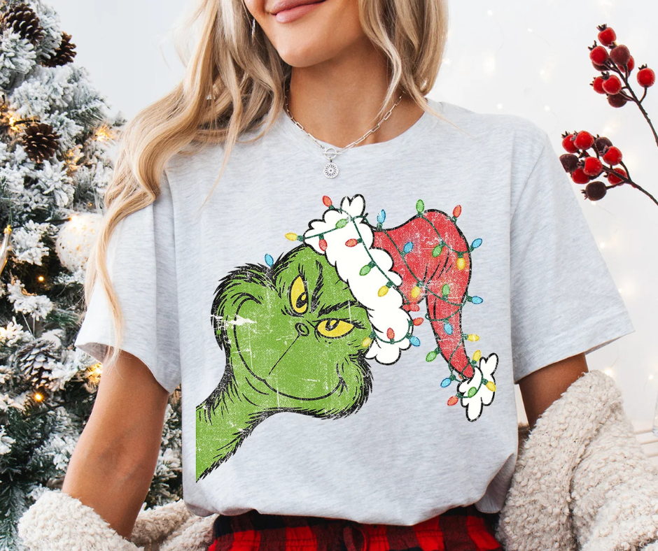 PeekingGrinch Design (Youth/Adult Decal)