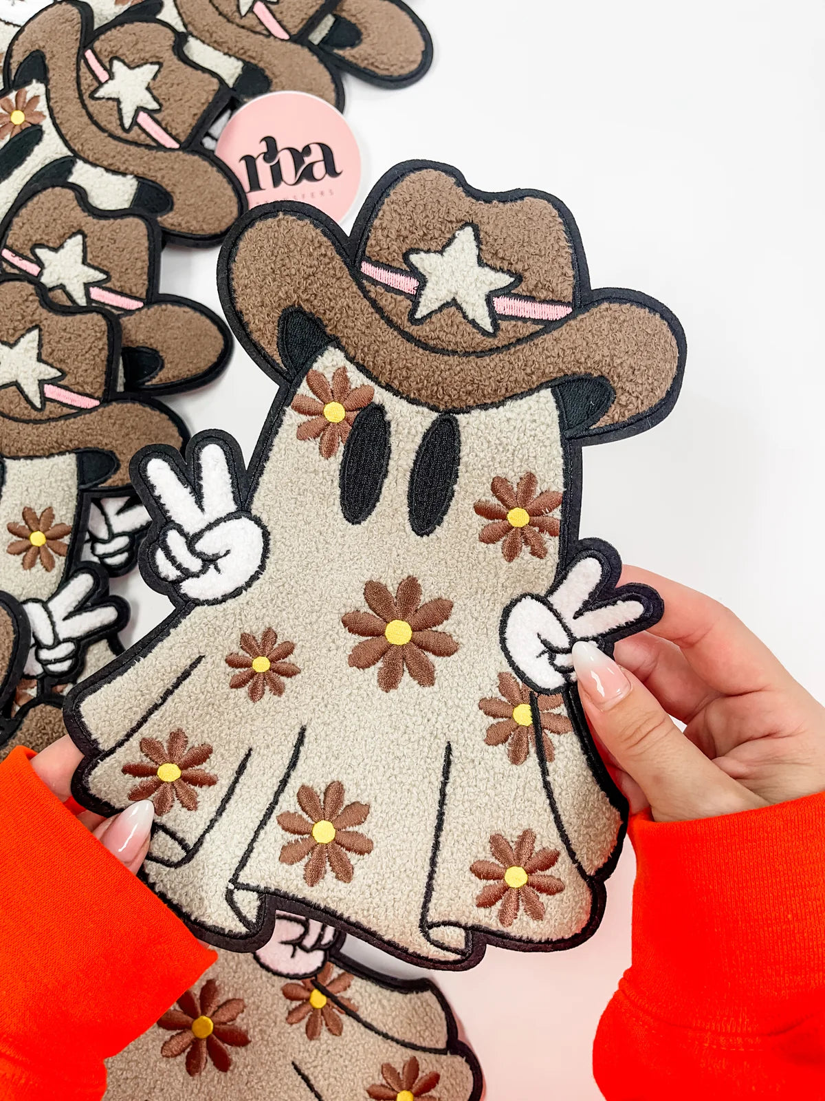 Floral Cowboy Chenille Patch Pre-Order