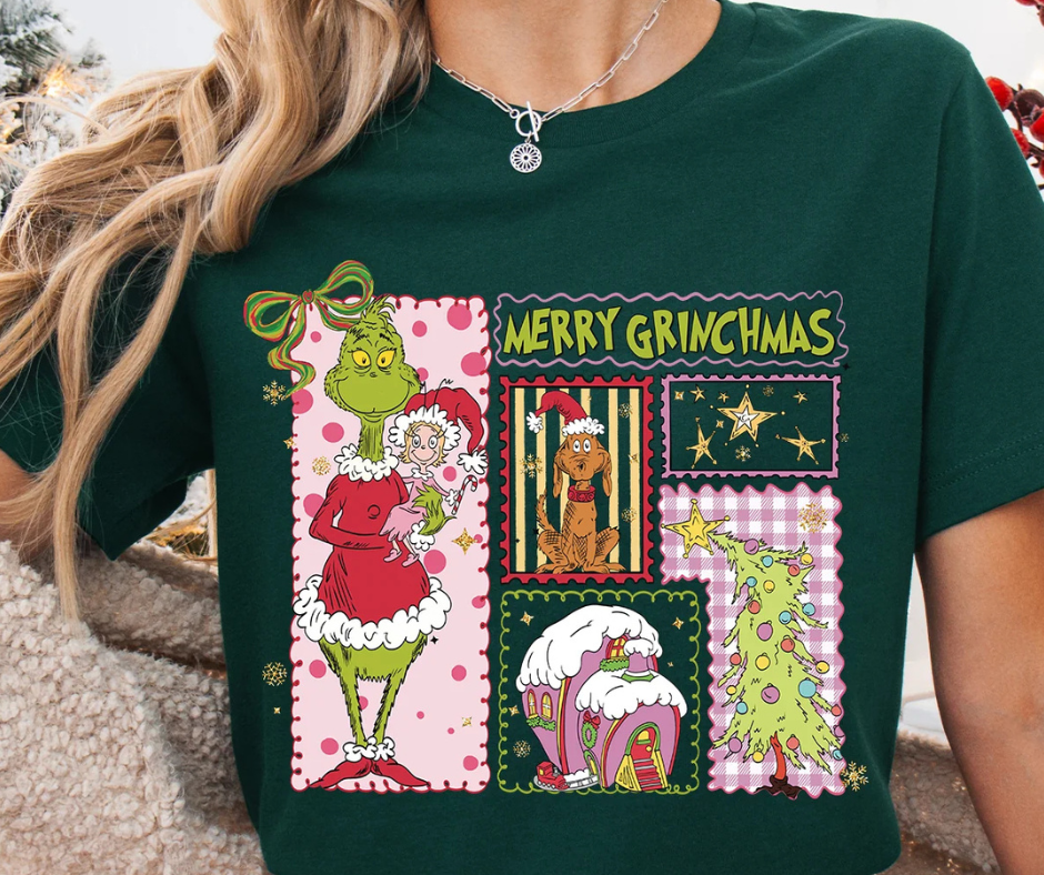 Merry Grinchmas Design (Youth/Adult Decal)