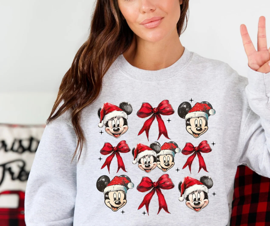 Bows & Characters Design (Youth/Adult Decal)