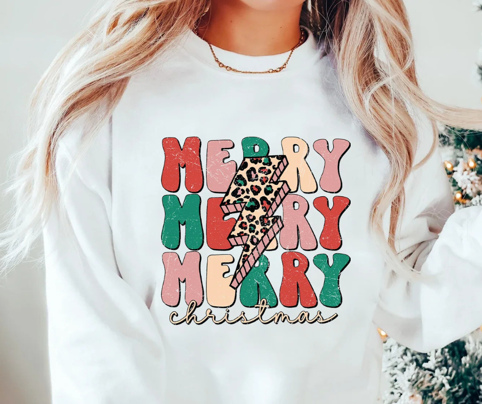 Merry Design (Youth/Adult Decal)