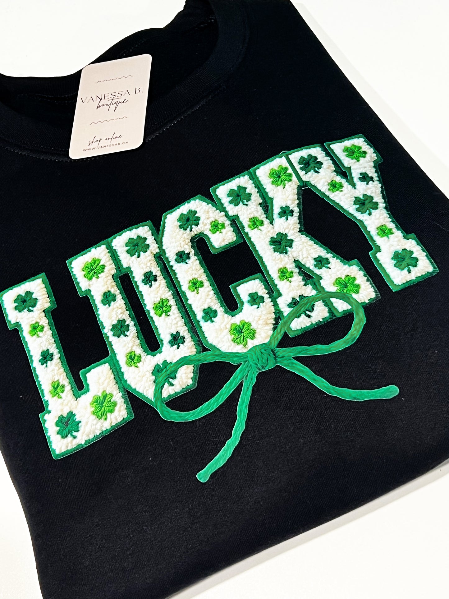Faux Crochet Lucky