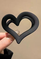 Black Heart 2.5” Claw Clip