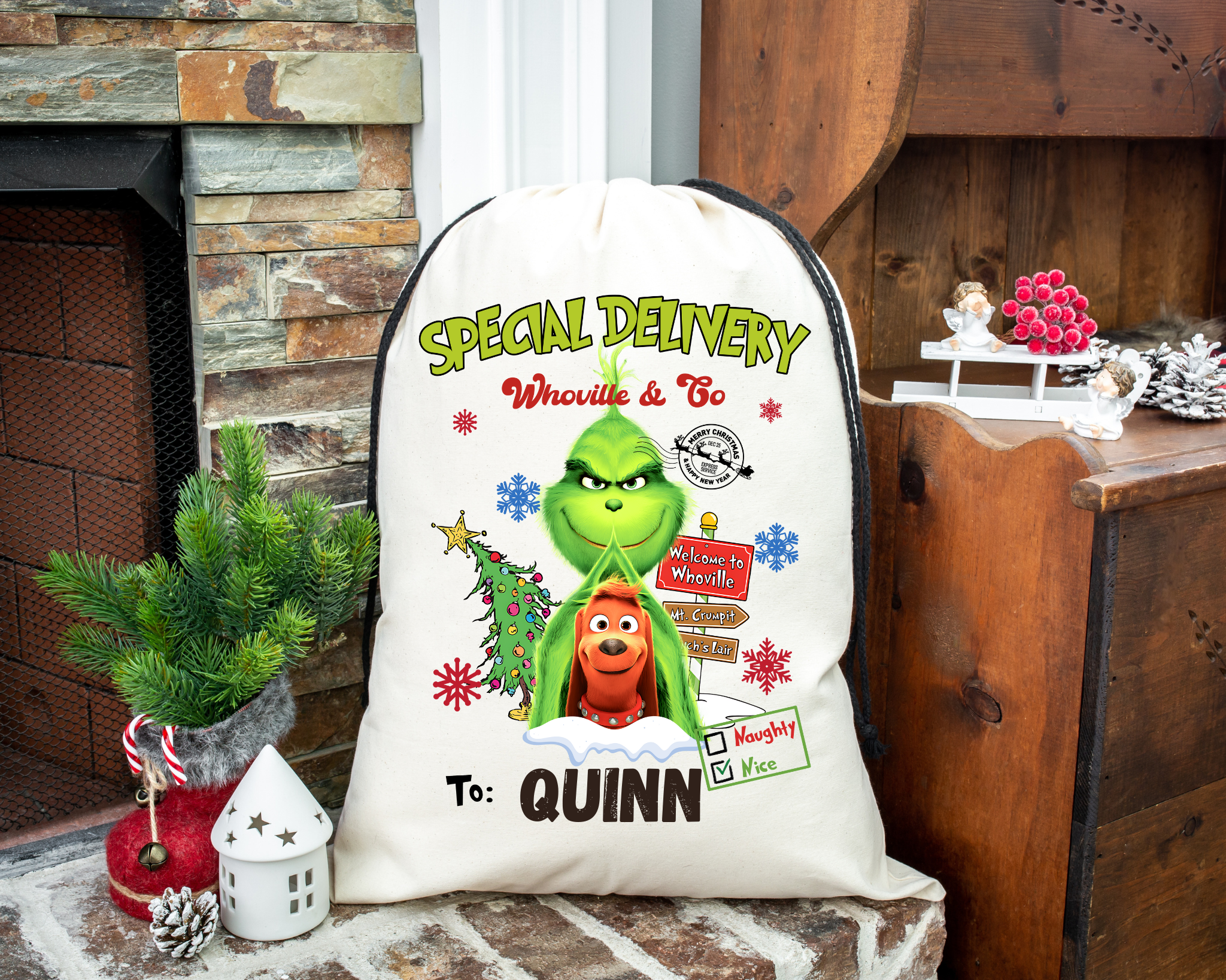 Custom Santa Sack