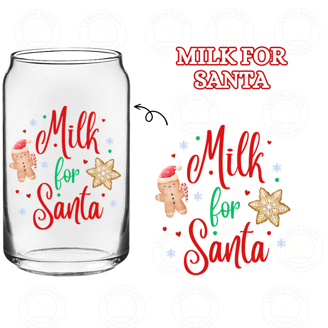 Milk for Santa Design