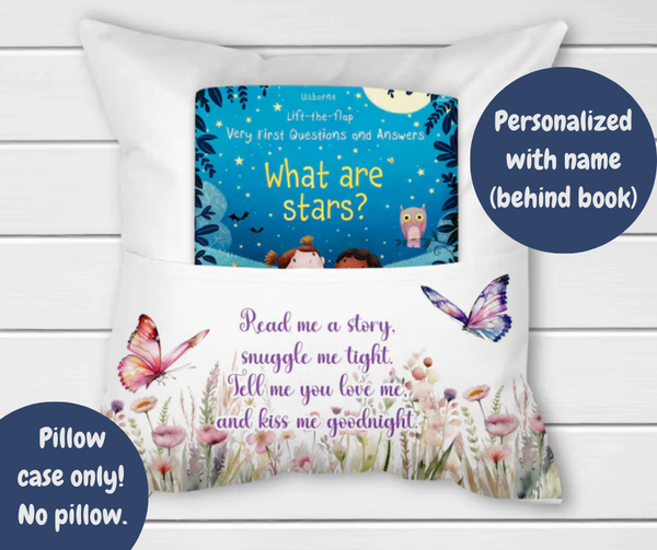 Butterflies Book Pillow