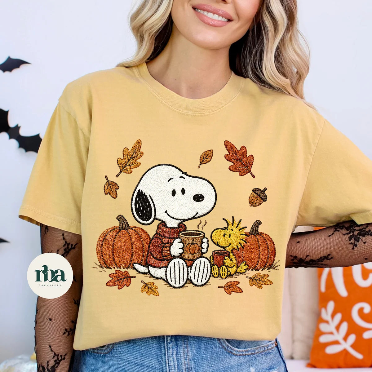 Faux Embroidery Fall Character Pre-Order