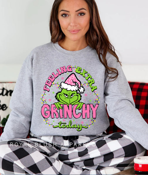 Feeling Extra Grinchy Shirt Decal