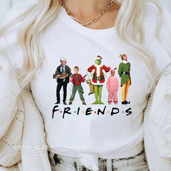 Christmas Friends Shirt Decal