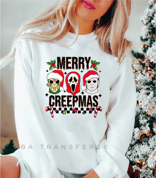 Merry Creepmas Shirt Decal