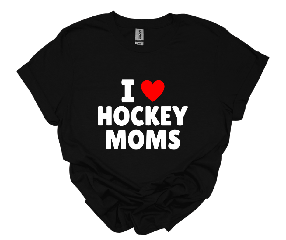 PRE-ORDER I love hockey moms (Youth & Adult)