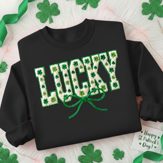 Faux Crochet Lucky