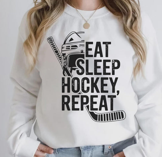 Eat Sleep Hockey Repeat