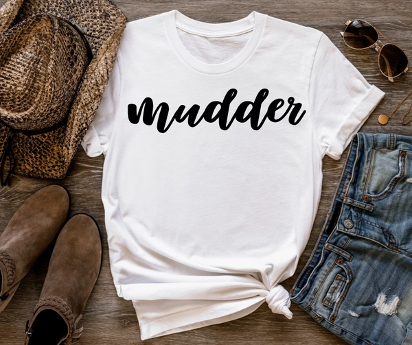 Mudder (Black Lettering)