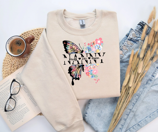 Butterfly Shirt Personalized