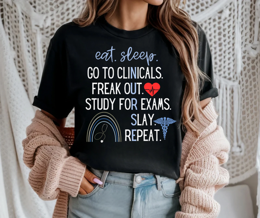 Eat. Sleep. Go to Clinicals.