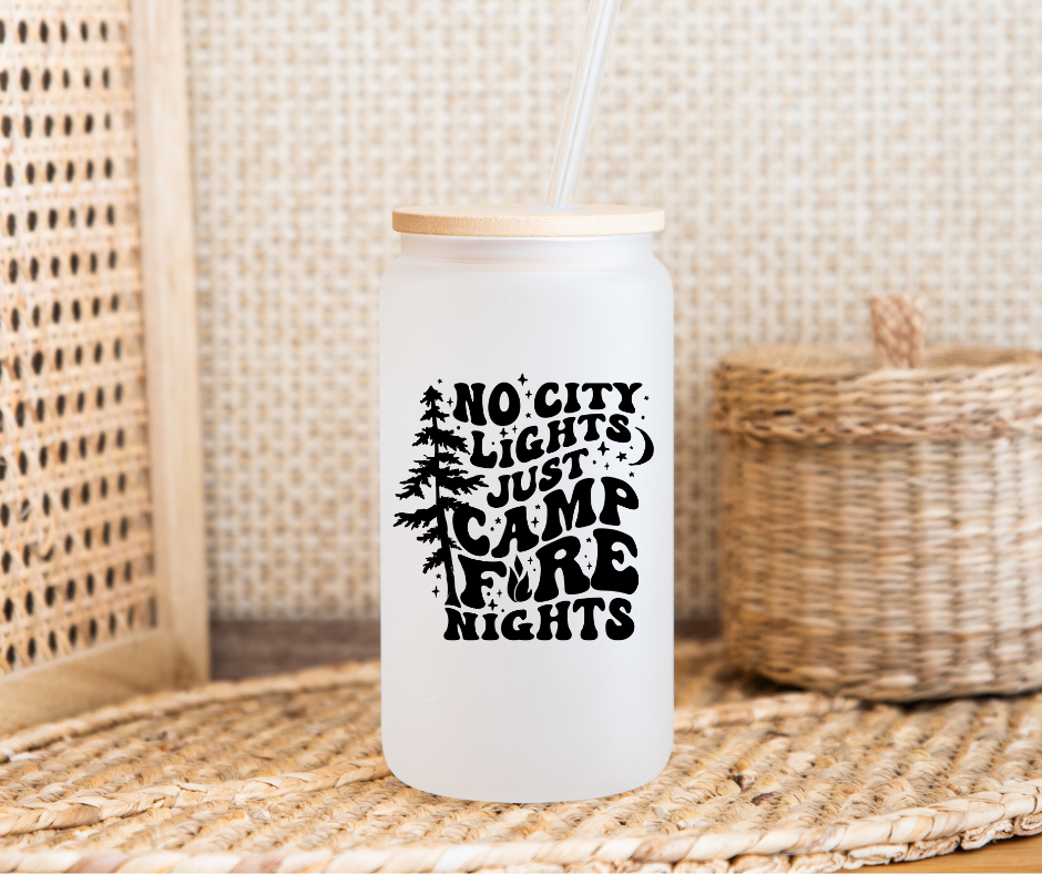 No City Lights (Glass Can or Tumbler Suitable)
