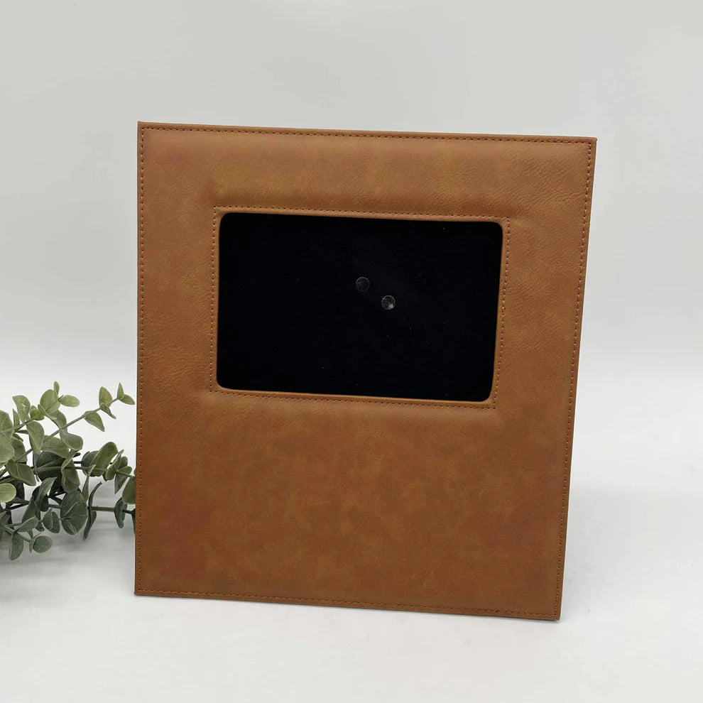 Personalized Leatherette Photo Frame