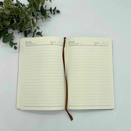 Light Pink Leatherette Soft Cover Notebook