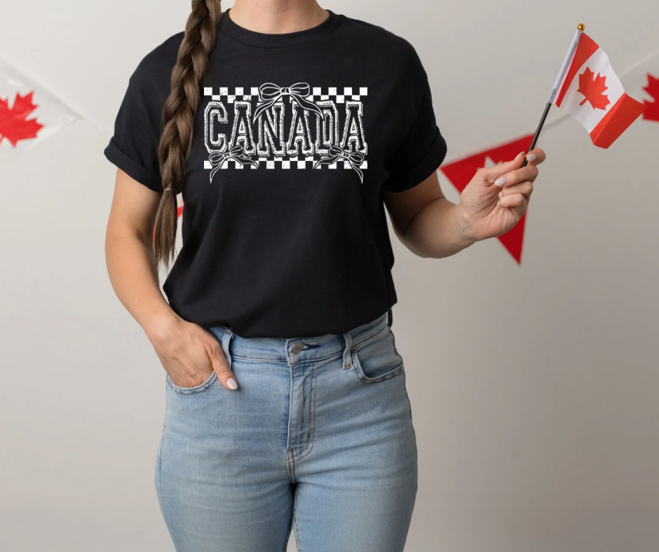 White Canada Bows