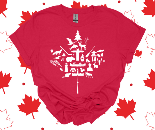 White Canada Symbols