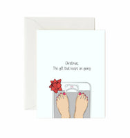 Christmas The Gift That Keeps On Giving - Greeting Card