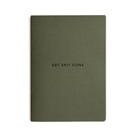 GET SHIT DONE MINIMAL A5 NOTEBOOK