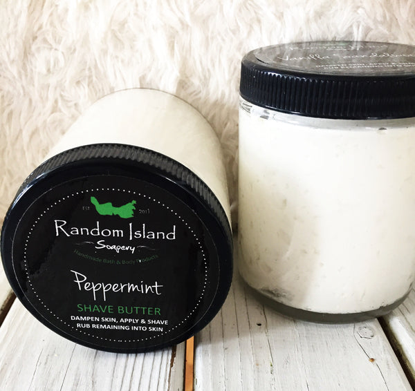 Whipped Peppermint Shave Butter
