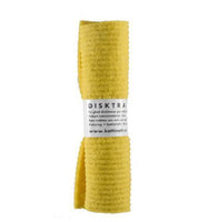 Warm Yellow Swedish Dishcloth