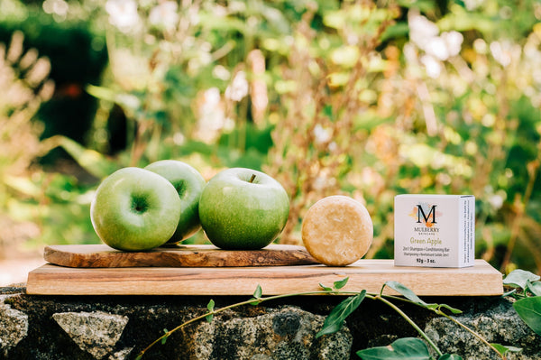 Green Apple Shampoo + Conditioning Bar