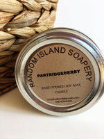 Partridgeberry Soy Wax Candle